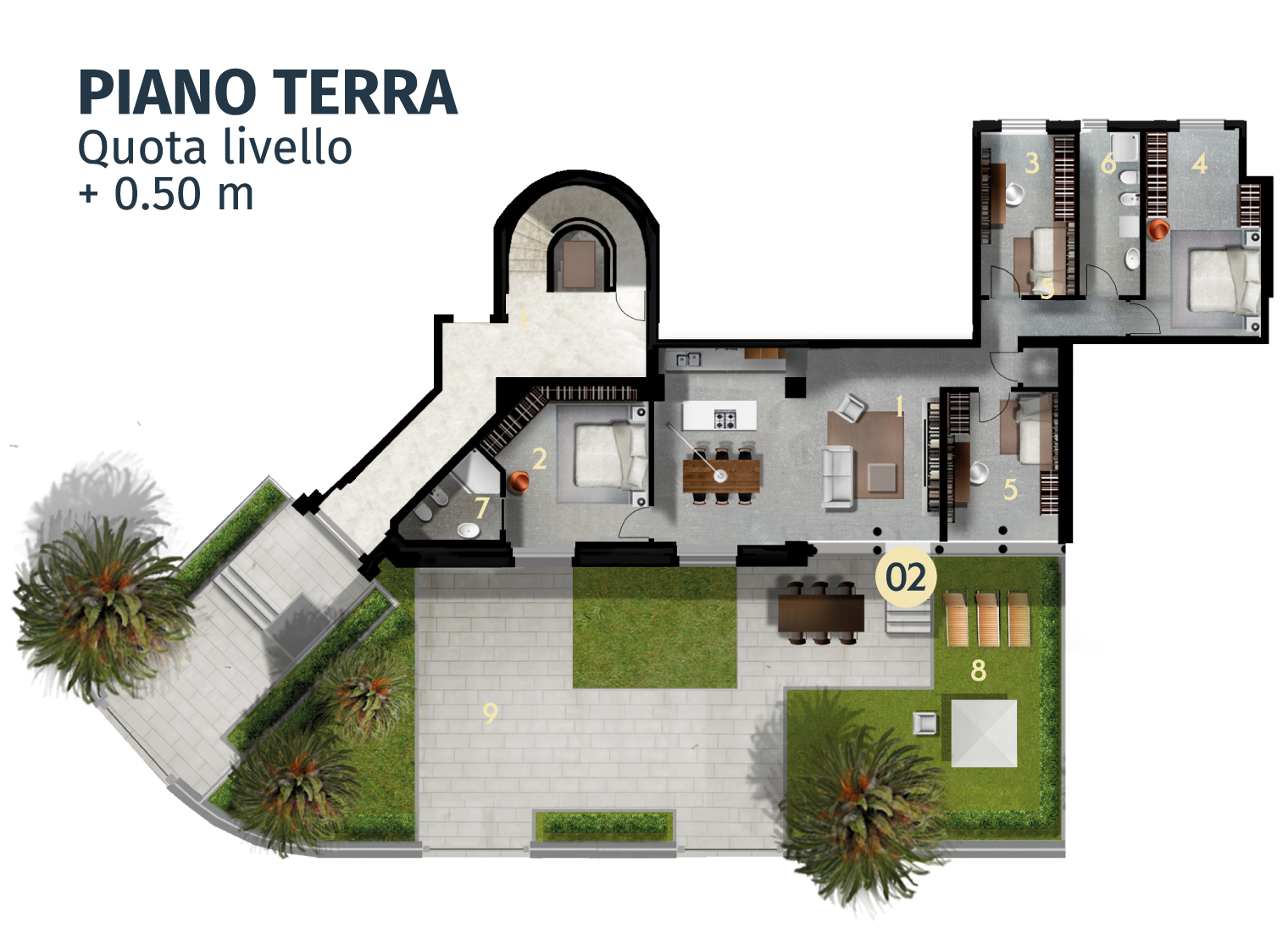Pianta interno 02B