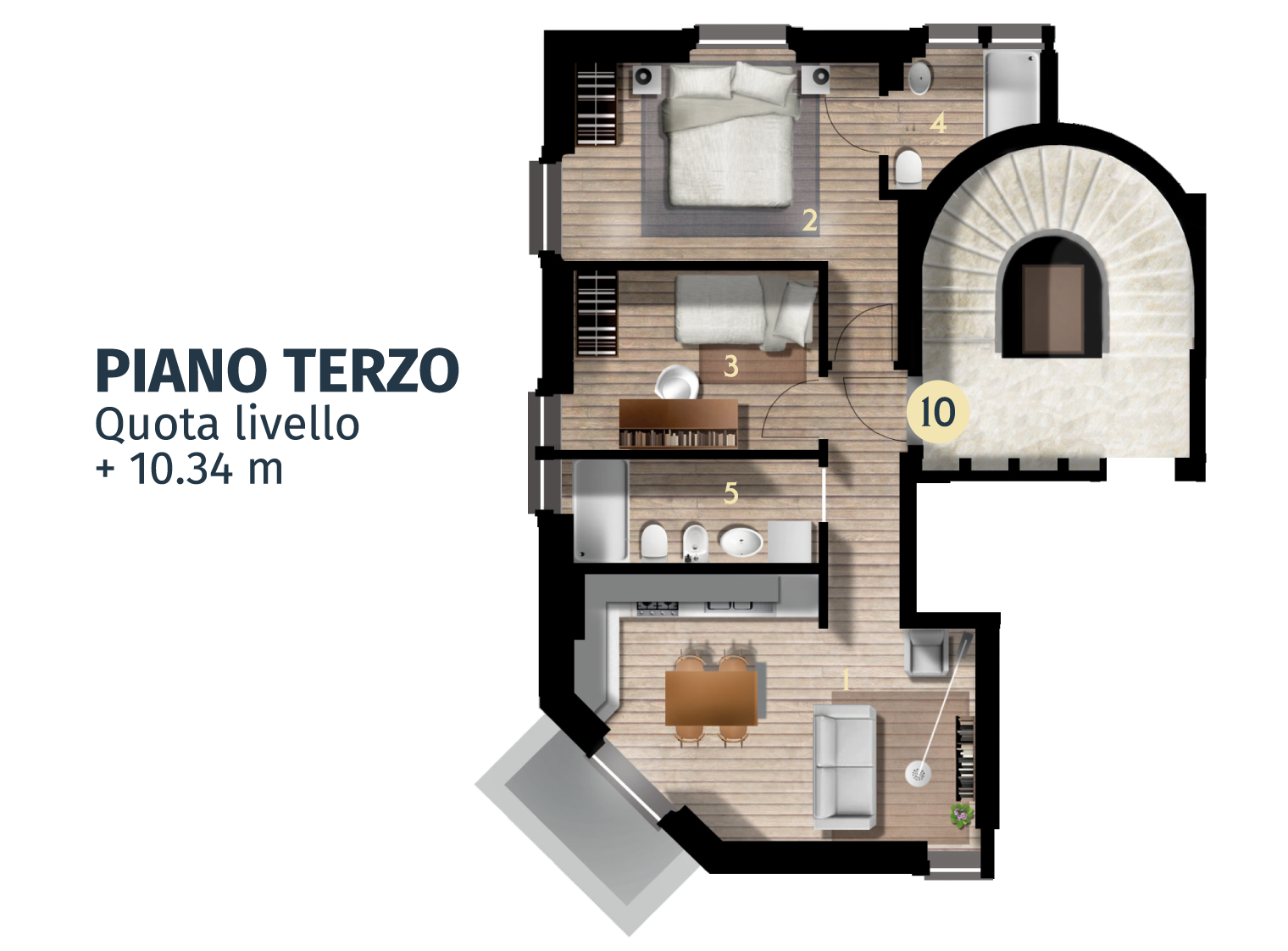 Pianta interno 10