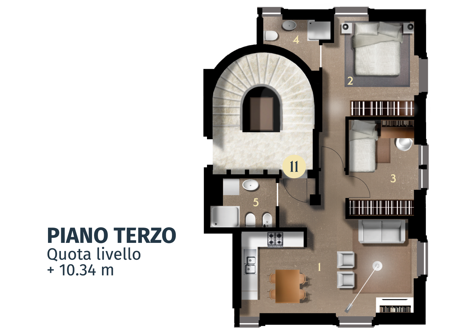 Pianta interno 11