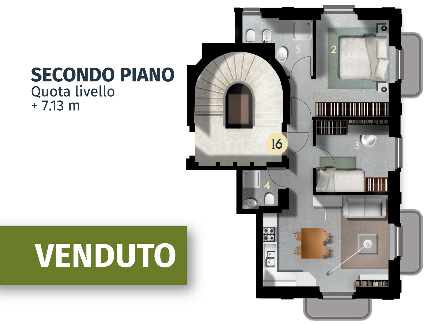 Pianta interno 16
