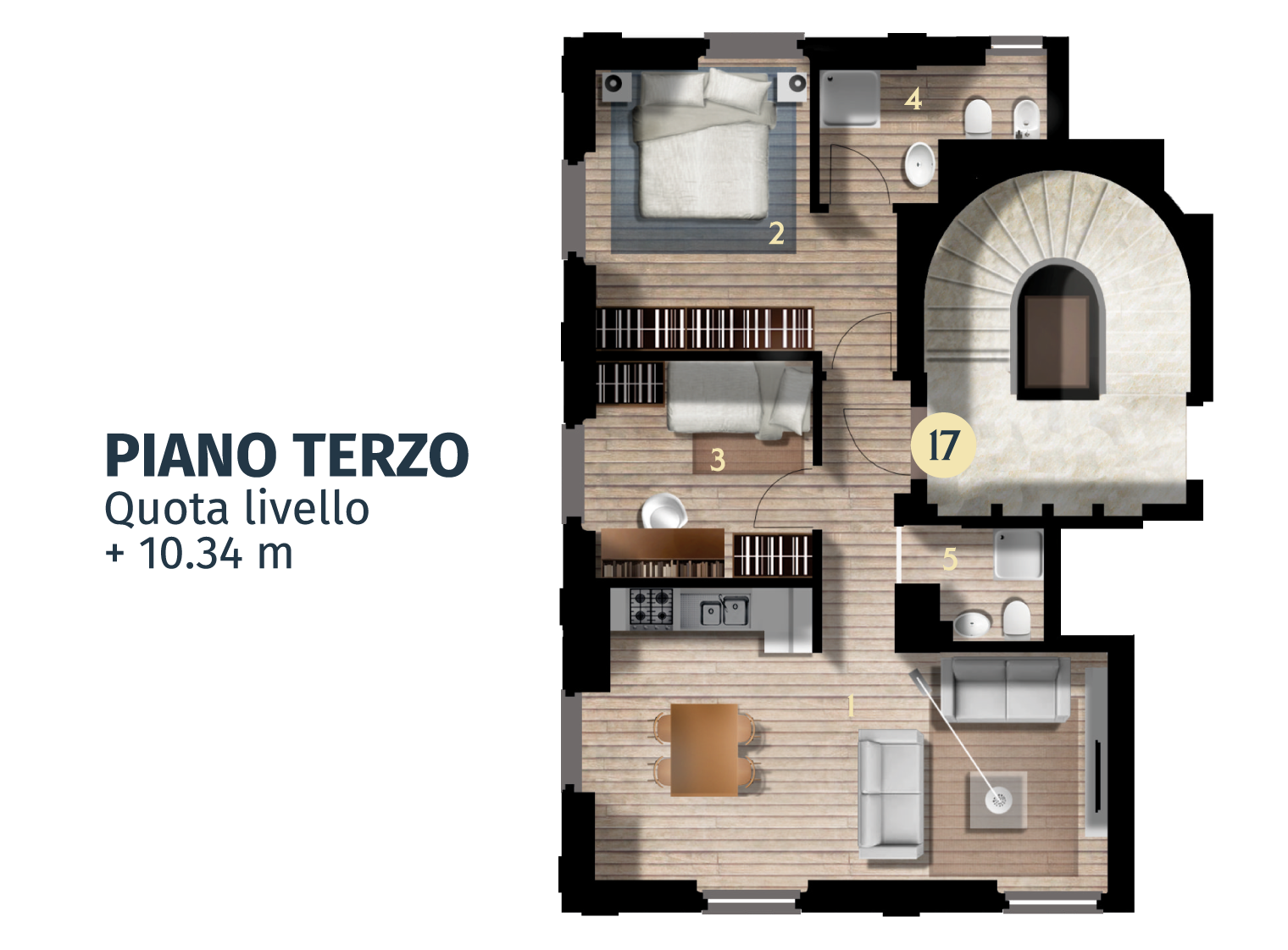 Pianta interno 18